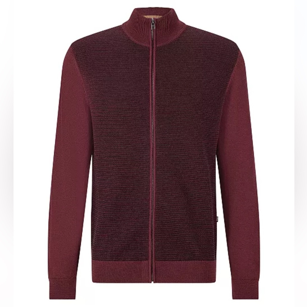 Hugo BOSS Ladriano Men’s Zip-up Knitted Cardigan size medium